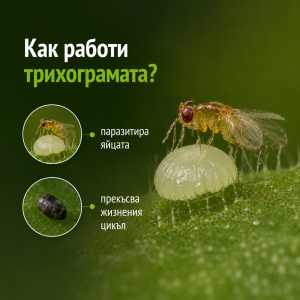 как работи трихограмата срещу гроздов молец